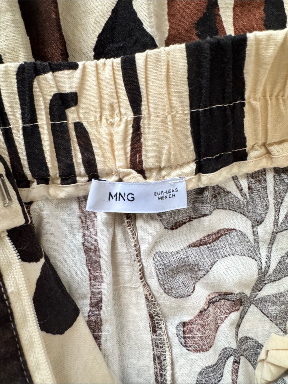 Mango Patterned Pants - Picture 10 of 11